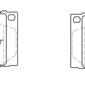DBA SS front brake pads for Toyota Land Cruiser