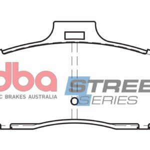 DBA SS front brake pads for Mazda BT-50, Ford Ranger