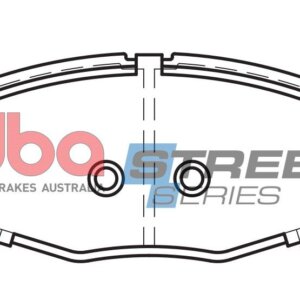 DBA SS front brake pads for Daewoo Matiz, Daewoo Lanos