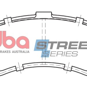 DBA SS front brake pads for Ford Falcon