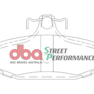 DBA SP rear brake pads for Ford Fairlane, Ford Falcon