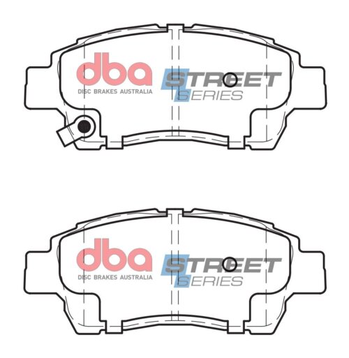 DBA SS front brake pads for Toyota Yaris