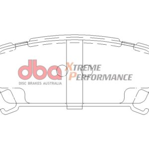DBA XP rear brake pads for Subaru Forester, Subaru Impreza