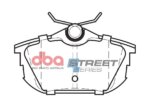 DBA SS rear brake pads for Smart Forfour, Mitsubishi Colt