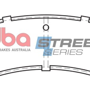 DBA SS rear brake pads for Toyota Land Cruiser