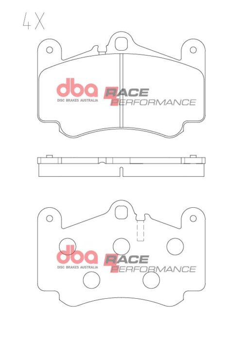 DBA RP front brake pads for Porsche 911