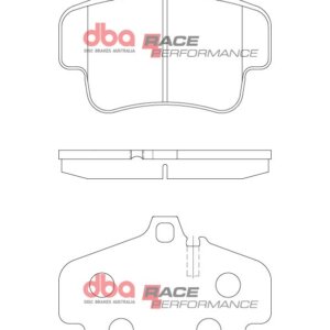 DBA RP stražnje kočione pločice za Porsche 911, Porsche Boxster