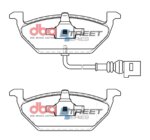 DBA SS front brake pads for VW Polo, Skoda Fabia