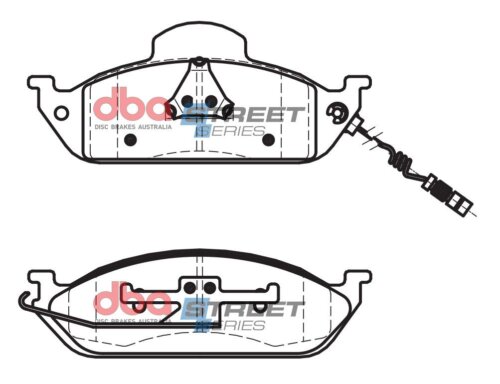 DBA SS front brake pads for Mercedes-Benz M-Class