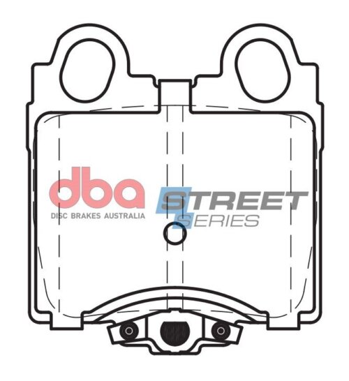 DBA SS rear brake pads for Toyota Aristo, Toyota Verossa