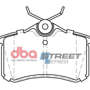 DBA SS stražnje kočione pločice za SEAT Leon, SEAT Toledo