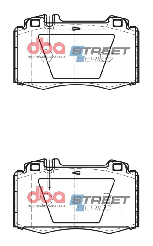 DBA SS front brake pads for Mercedes-Benz S-Class, Mercedes-Benz SL