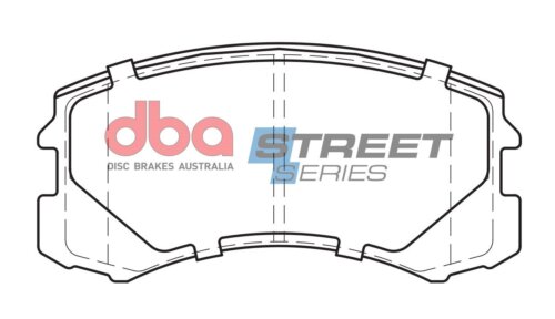 DBA SS front brake pads for Mitsubishi Lancer