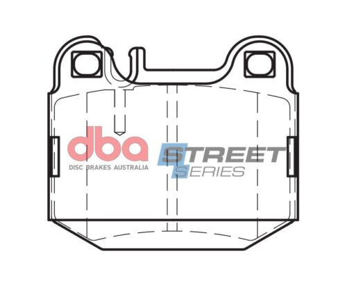 DBA SS rear brake pads for Maserati Quattroporte
