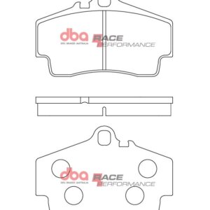 DBA RP stražnje kočione pločice za Porsche 911, Porsche Boxster