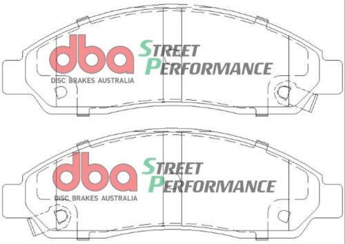 DBA SP front brake pads for Isuzu D-MAX, Isuzu D-Max