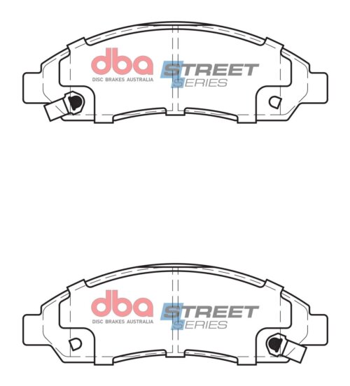 DBA SS front brake pads for Isuzu D-MAX, Isuzu D-Max