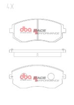 DBA RP front brake pads for Subaru Forester, Subaru Legacy