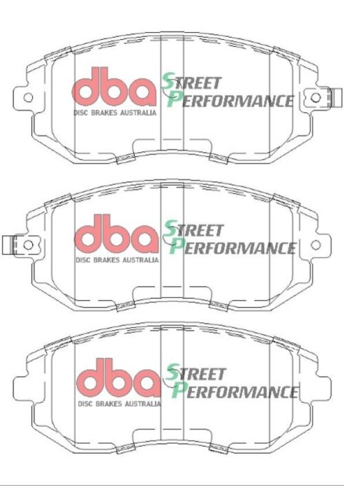 DBA SP front brake pads for Subaru Forester, Subaru Legacy