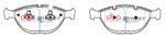 DBA SS front brake pads for BMW X5