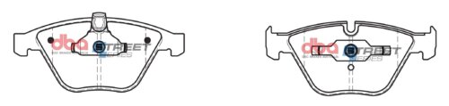 DBA SS front brake pads for BMW 1, BMW M3