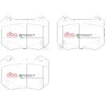 DBA SP rear brake pads for Subaru WRX