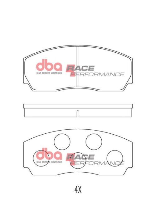 DBA RP front brake pads for Aston Martin DB7, Noble M12