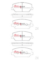 DBA RP front brake pads for Hyundai i30, Hyundai Kona