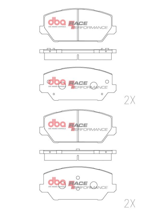 DBA RP front brake pads for Hyundai i30, Hyundai Kona