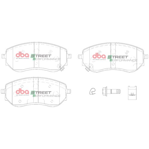 DBA SP front brake pads for Nissan NP300 Navara, Mercedes-Benz X-Class