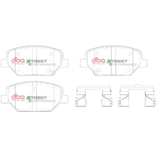 DBA SP front brake pads for Opel Insignia, Vauxhall Insignia