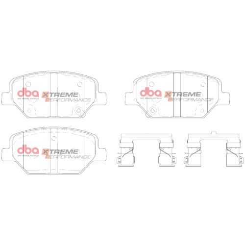 DBA XP front brake pads for Opel Insignia, Vauxhall Insignia