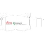 DBA SP front brake pads for Hyundai Genesis