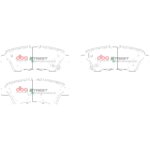DBA SP rear brake pads for Hyundai Santa FE, KIA Stinger