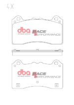DBA RP front brake pads for Ford Focus