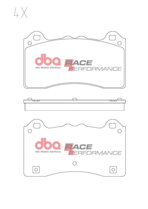 DBA RP front brake pads for Ford Focus