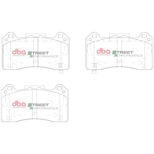 DBA SP front brake pads for Ford Focus