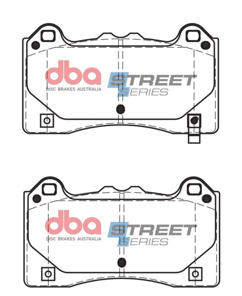 DBA SS front brake pads for Ford Focus