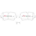 DBA SP rear brake pads for Audi E-Tron Sportback, Audi SQ7