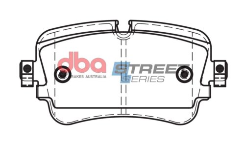 DBA SS rear brake pads for Audi E-Tron Sportback, Audi SQ7