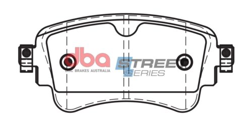 DBA SS rear brake pads for Audi A4, Audi A6
