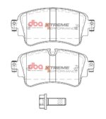 DBA XP rear brake pads for Audi A4, Audi A6