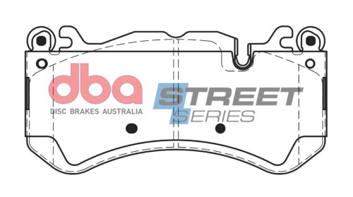 DBA SS front brake pads for Mercedes-Benz AMG GT, Mercedes-Benz C-Class