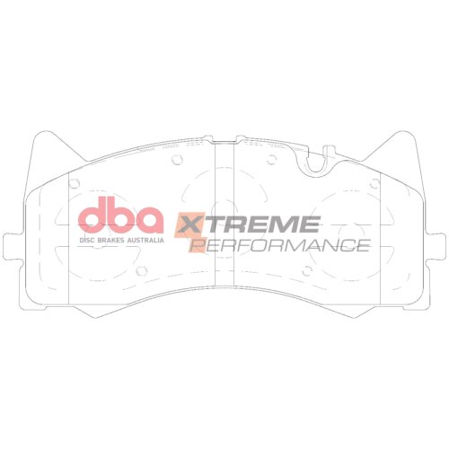 DBA XP front brake pads for Mercedes-Benz AMG GT