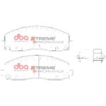 DBA XP front brake pads for Chrysler Voyager, Jeep Gladiator