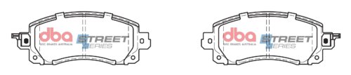 DBA SS front brake pads for Subaru XV