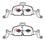 DBA SS front brake pads for Audi A4, Audi A6