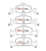 DBA XP front brake pads for Audi A4, Audi A6