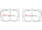 DBA XP front brake pads for Mercedes-Benz E-Class, Mercedes-Benz GLC Coupe