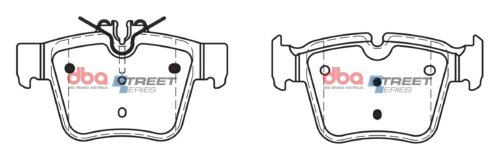 DBA SS rear brake pads for Mercedes-Benz GLC Coupe, Mercedes-Benz GLC